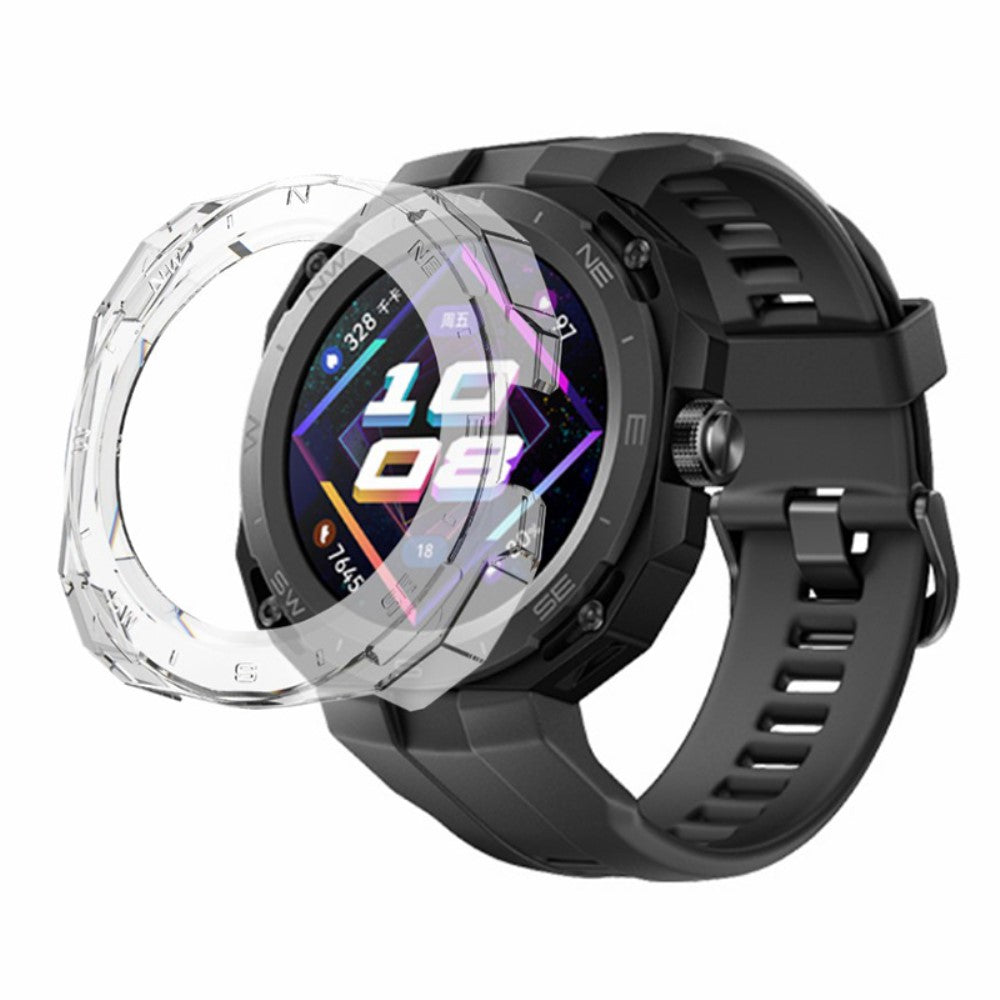 Beskyttende Silikone Bumper passer til Huawei Watch GT Cyber - Gennemsigtig#serie_8