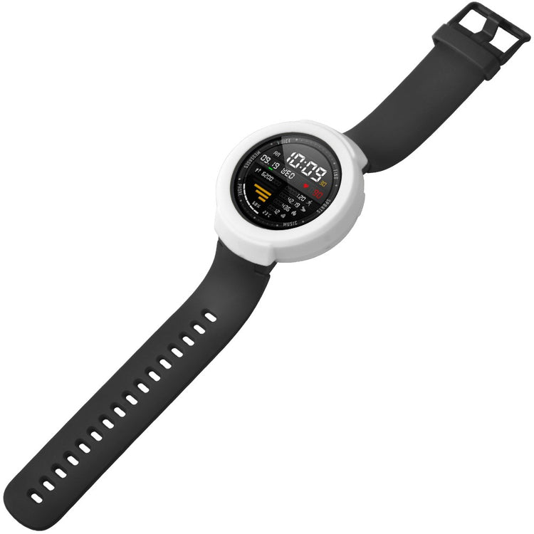 Beskyttende Silikone Universal Bumper passer til Amazfit Verge / Amazfit Verge Lite - Hvid#serie_2