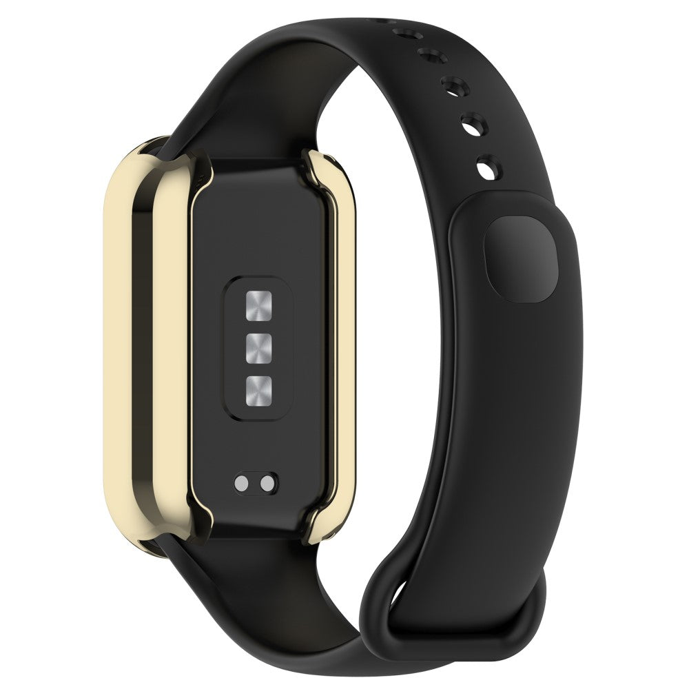 Rigtigt Fed Silikone Cover passer til Xiaomi Smart Band 8 - Guld#serie_2