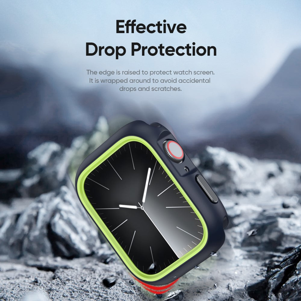 Rigtigt Fint Silikone Cover passer til Apple Smartwatch - Grøn#serie_1