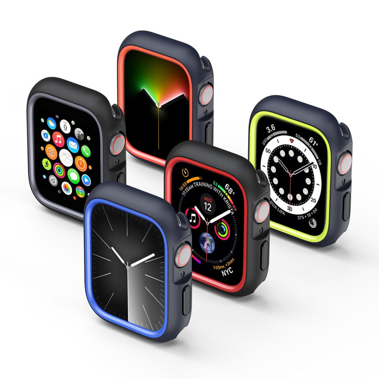Rigtigt Fint Silikone Cover passer til Apple Smartwatch - Sølv#serie_2