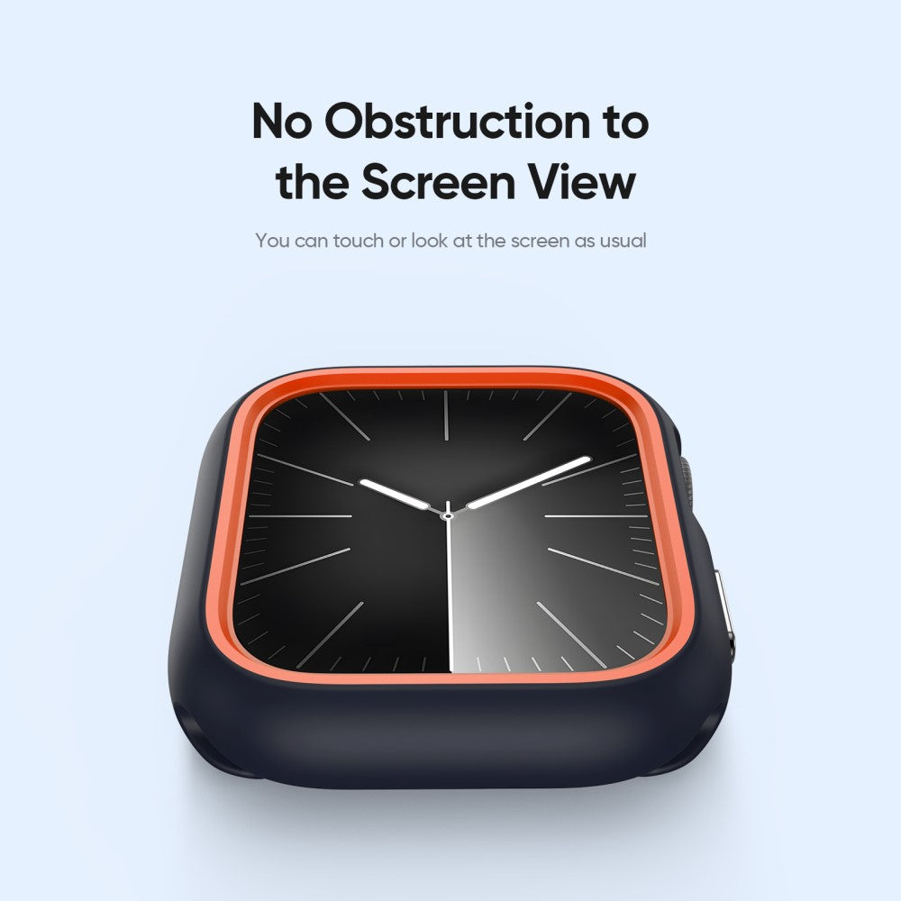 Vildt Flot Silikone Cover passer til Apple Smartwatch - Orange#serie_5