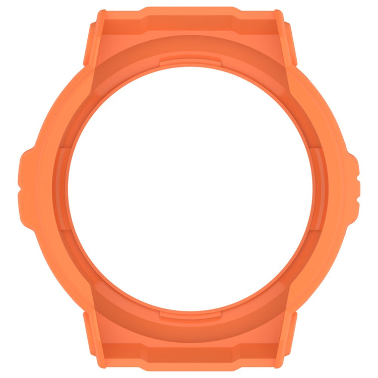 Beskyttende Silikone Bumper passer til Amazfit Active Edge - Orange#serie_2