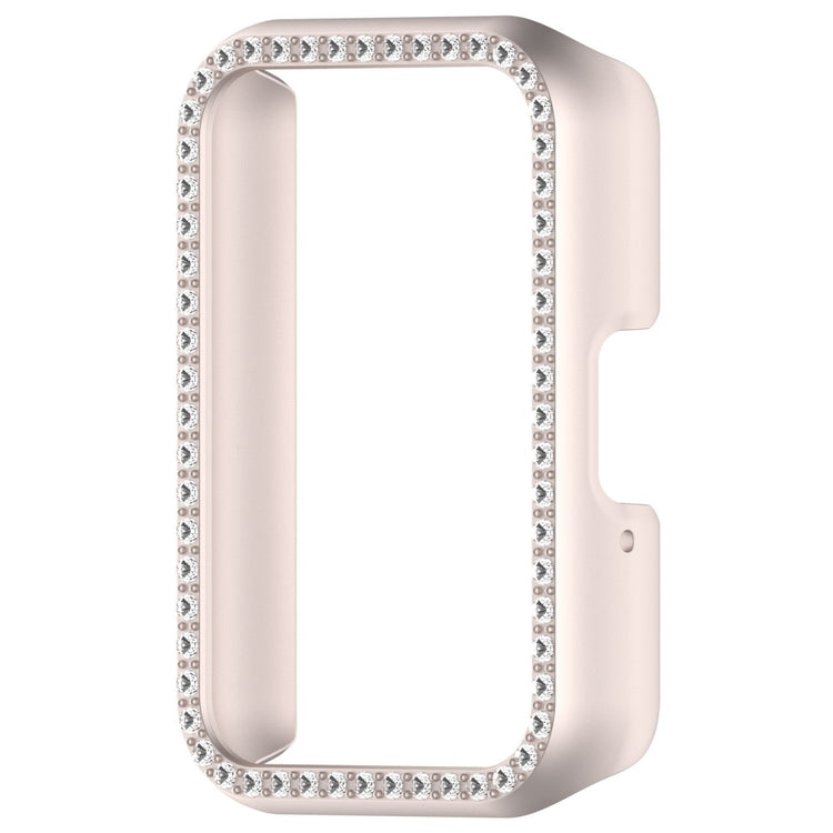 Samsung Galaxy Fit 3 Rhinestone Bumper - Silver#serie_4