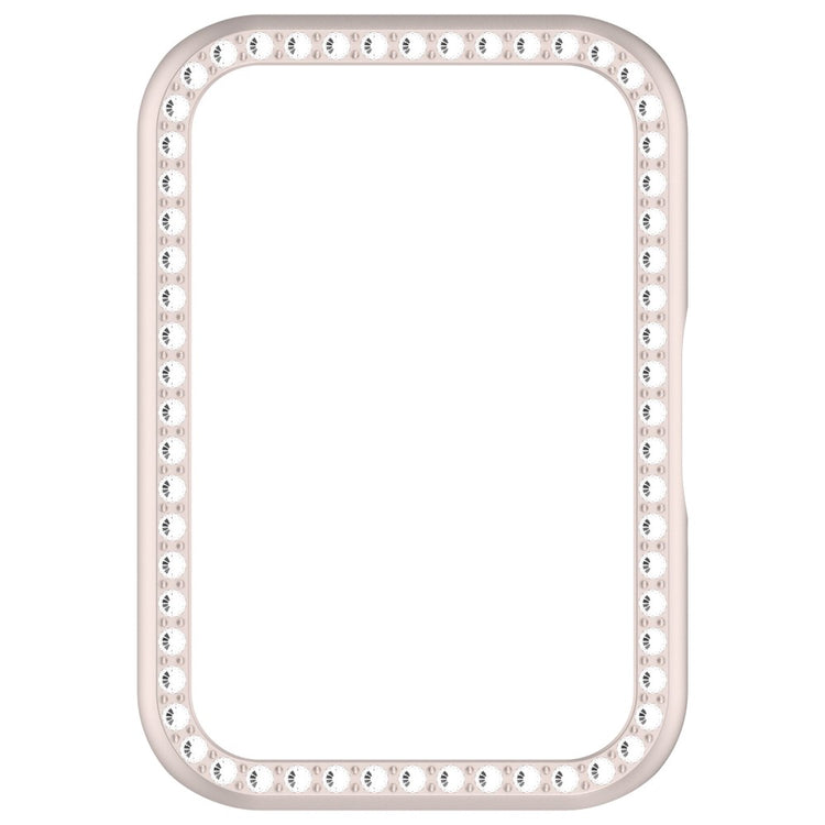 Samsung Galaxy Fit 3 Rhinestone Bumper - Silver#serie_4