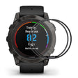 ENKAY HAT PRINCE 2Pcs Garmin Fenix 7S Pro Screen Protector 3D Curved Soft Bump Resistant Edge and Scratch Resistant Watch Film