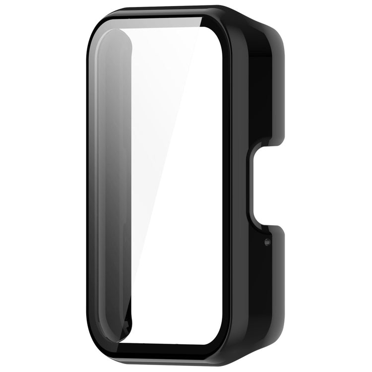 Mega Fashionable Samsung Galaxy Fit 3 Cover with Screen Protector in Plastic and Glass - Black#serie_1