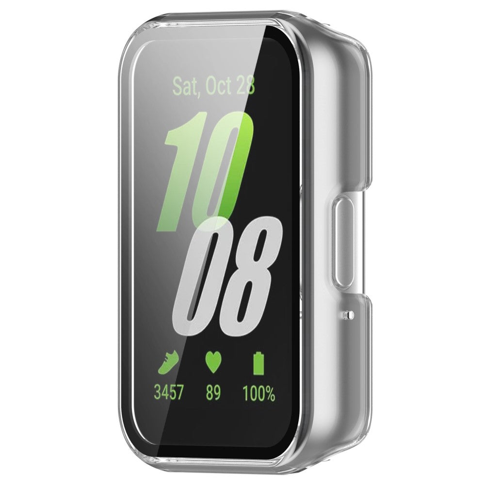 Samsung Galaxy Fit3 (SM-R390) Case with Tempered Glass Screen Protector Full Coverage Hard Bump Resistant Watch Cover - Transparent#serie_11