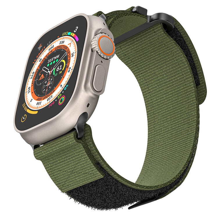 Udsøgt Nylon Universal Rem passer til Apple Smartwatch - Grøn#serie_3