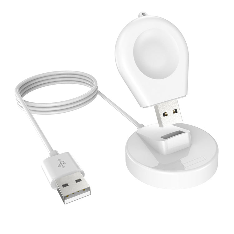 Plastic And Silicone Huawei Watch GT 4 Pro Wireless USB Charging Dock - White#serie_1