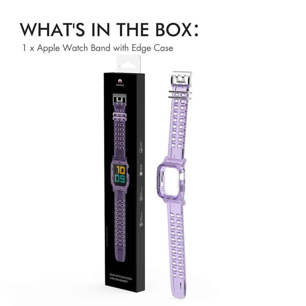 Sweet Apple Smartwatch Silicone Universel Strap - Purple#serie_1