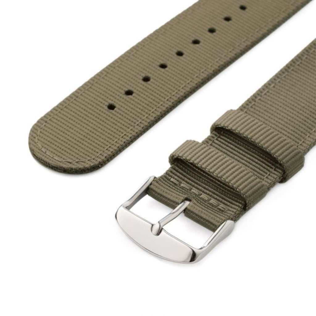 Vildt kønt TicWatch 2 Nylon Rem - Beige#serie_c014