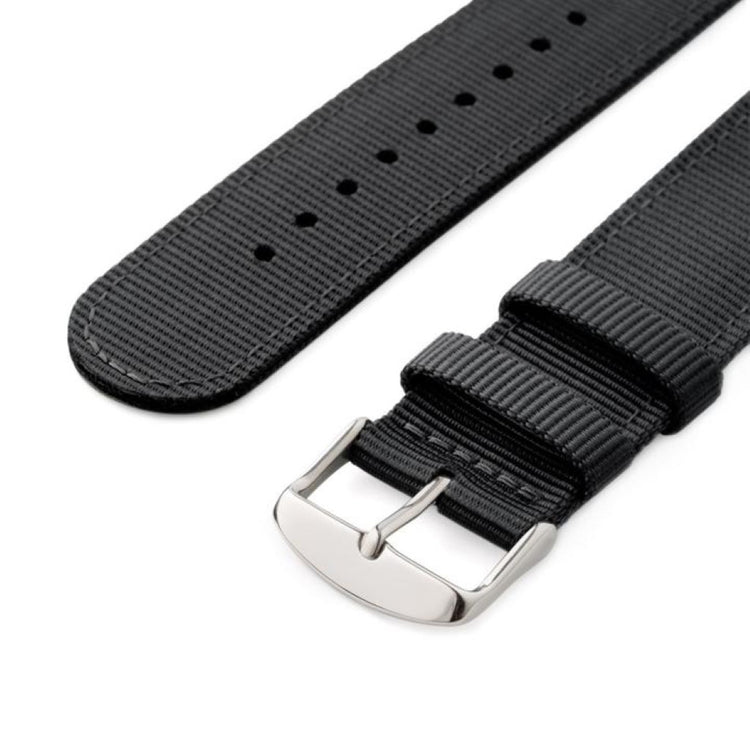 Godt Amazfit Bip Nylon Rem - Sort#serie_c013