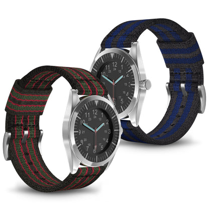 Udsøgt Nylon Rem passer til 20mm - Blå#serie_bfwu102p