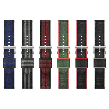 Helt Vildt Hårdfør Nylon Rem passer til 22mm - Grøn#serie_bfwu103h