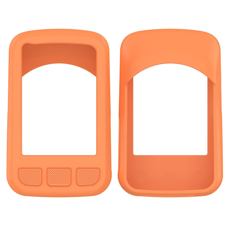 Rigtigt Fed Silikone Cover passer til Wahoo Elemnt Bolt V2 - Orange#serie_4