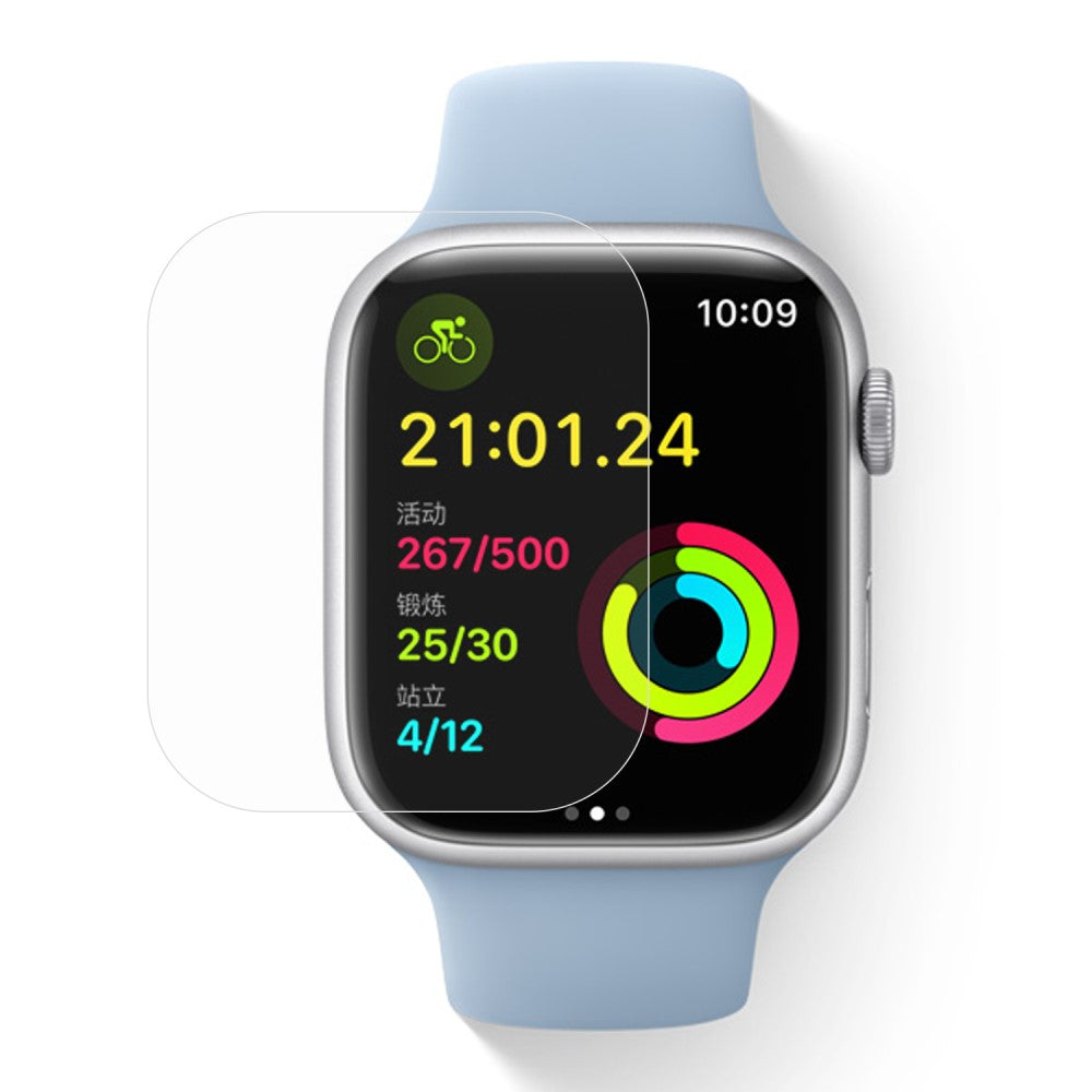 Silikone HD Skærmbeskytter passer til Apple Watch Ultra - Gennemsigtig#serie_706