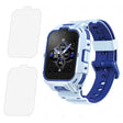 2pc 360 Kids Smart Phone Watch 11X Silicone / TPU Protection d'écran
