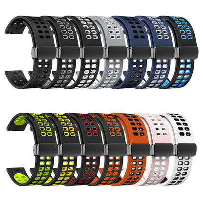 Alle Tiders Silikone Universal Rem passer til Smartwatch - Pink#serie_12