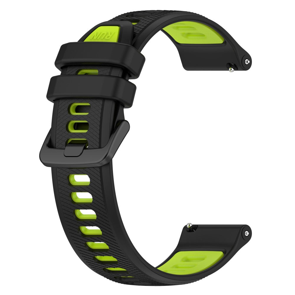Super Fed Silikone Universal Rem passer til Smartwatch - Grøn#serie_9