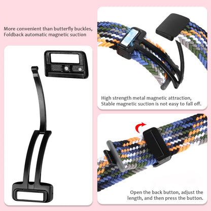 Super Pænt Nylon Universal Rem passer til Smartwatch - Rød#serie_5