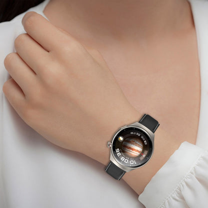 Helt Vildt Flot Ægte Læder Universal Rem passer til Smartwatch - Hvid#serie_5