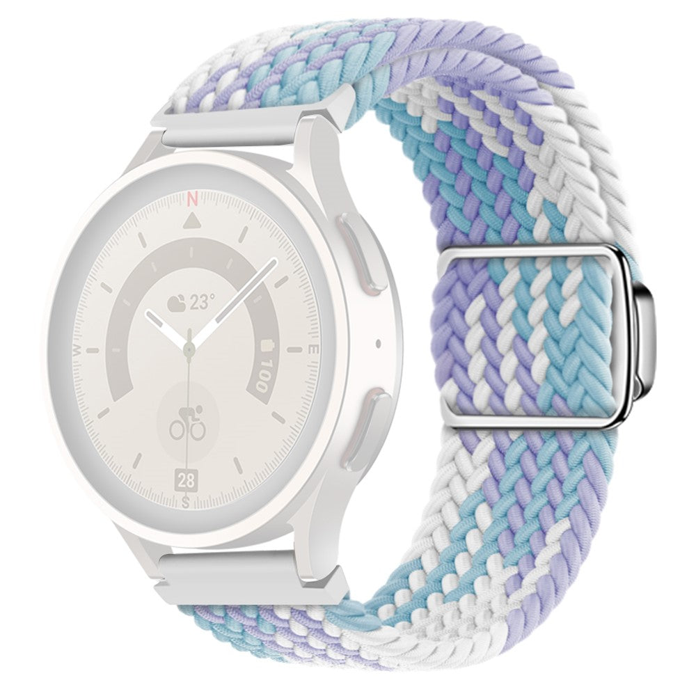 20mm Universal nylon strap with magnetic buckle - Violet#serie_20