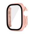 Méga-couverture ultra-moderne pour Apple Watch avec protection d'écran en plastique et en verre trempé.