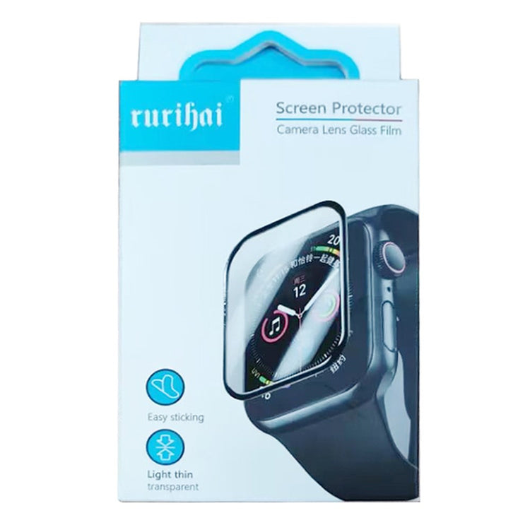 Vildt Fint Universal Cover med Skærmbeskytter i Plastik og Glas passer til Apple Watch Series 8 (45mm) / Apple Watch Series 7 45mm - Sort#serie_2