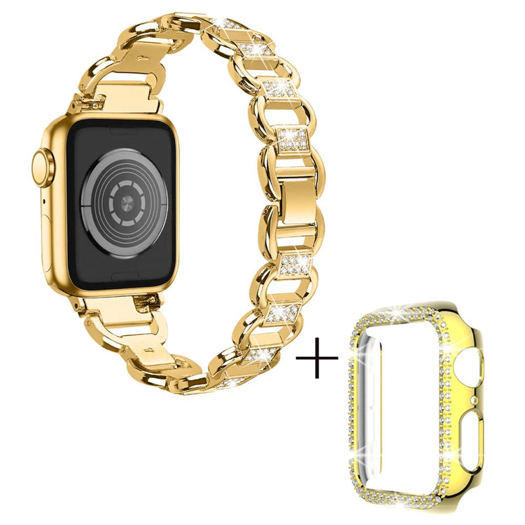 Metal Cover passer til Apple Watch Ultra - Guld#serie_3