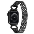 Joli Apple Smartwatch Metal et Rhinestone Universel Strap