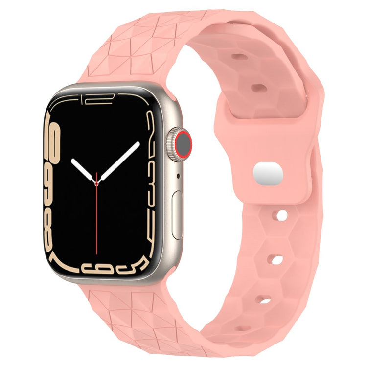 Super Flot Silikone Universal Rem passer til Apple Smartwatch - Pink#serie_10