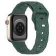 Apple Watch Series 8 (41mm) football pattern silicone strap - Midnight Blue