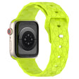 Apple Watch Series 8 (41mm) football pattern silicone strap - Midnight Blue