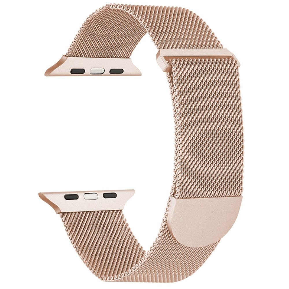 Helt Vildt Skøn Metal Universal Rem passer til Apple Smartwatch - Pink#serie_3