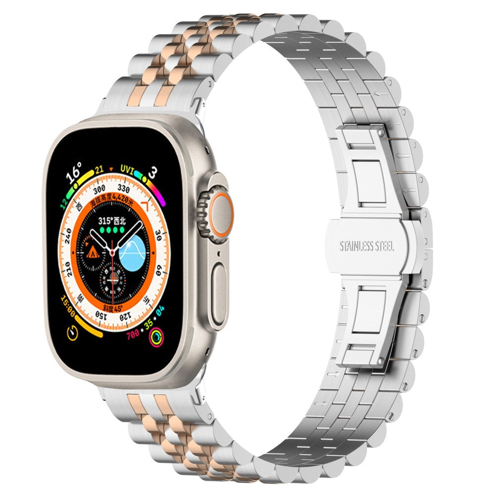 Meget Fantastisk Metal Universal Rem passer til Apple Smartwatch - Sølv#serie_9
