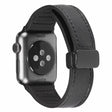 Apple Watch Series 9 45mm / Ultra 2 leather and silicone strap