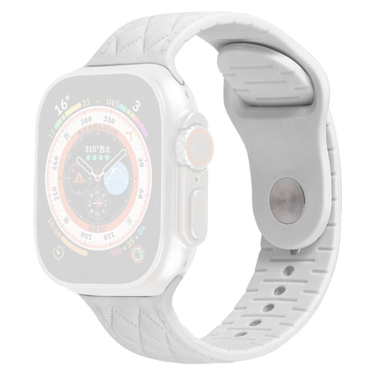 Mega Godt Silikone Universal Rem passer til Apple Smartwatch - Hvid#serie_3