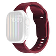 Apple Watch Series 9 41mm wavy style silicone strap - Wine Red