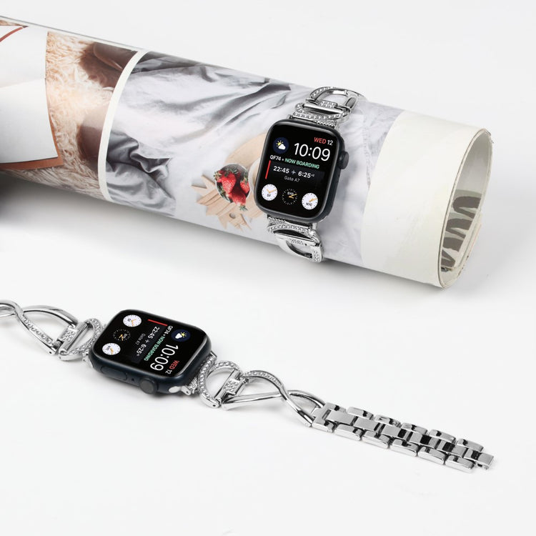 Metal Cover passer til Apple Watch Series 1-3 42mm - Sølv#serie_3