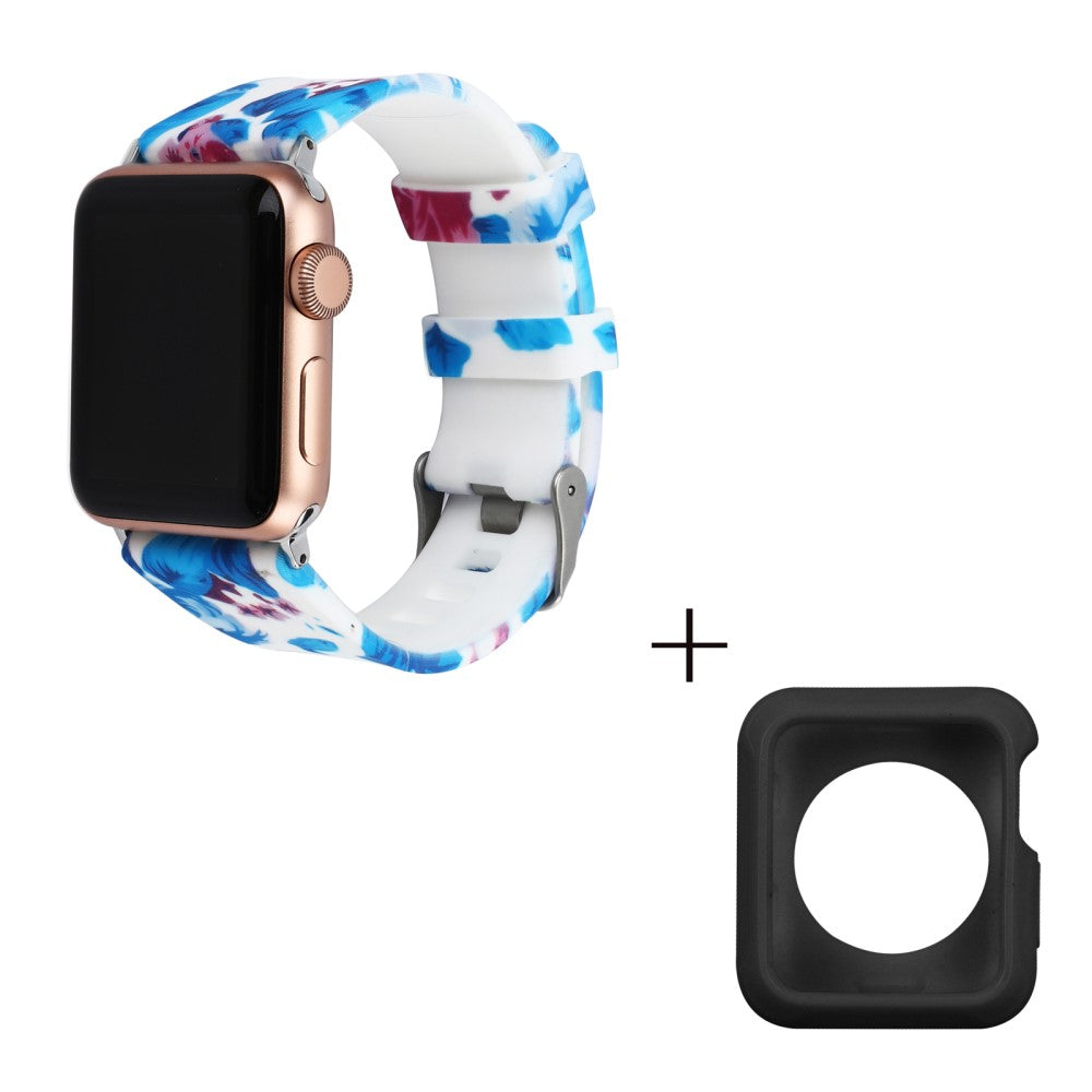 Silikone Cover passer til Apple Watch Series 1-3 38mm - Flerfarvet#serie_3