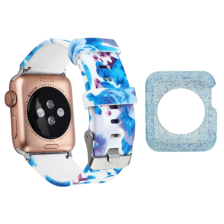 Silikone Cover passer til Apple Watch Series 1-3 38mm - Flerfarvet#serie_3