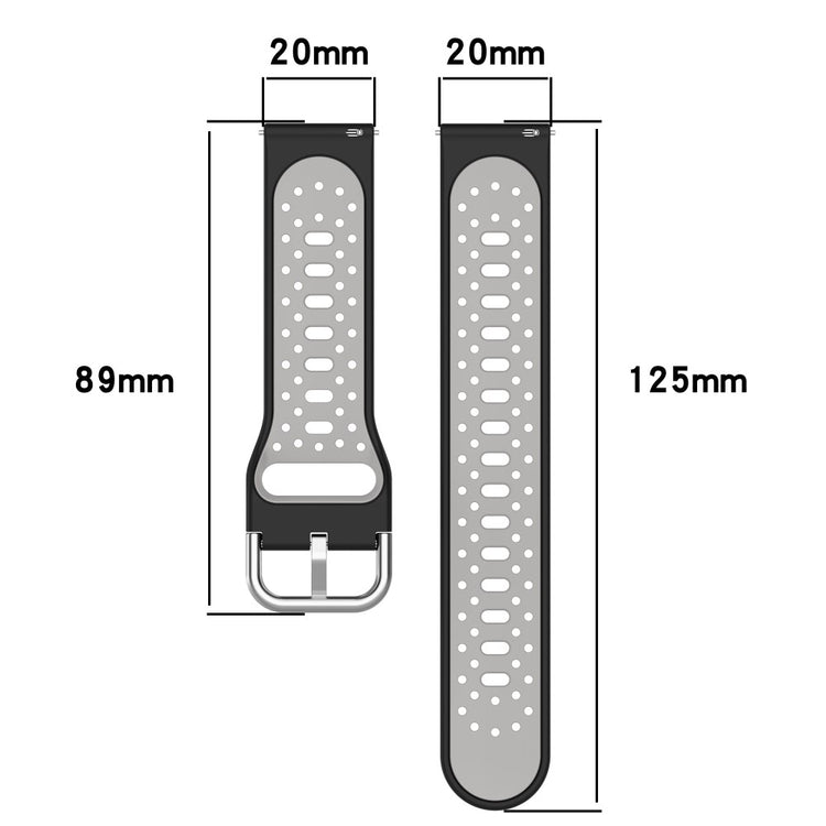 Fremragende Silikone Rem passer til Apple Watch Ultra - Hvid#serie_14