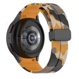 Samsung Galaxy Watch 5 / 5 Pro / 4 camouflage style silicone strap - Dark Grey