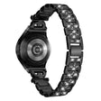 Samsung Galaxy Watch 6 / 5 / 4 rhinestone bead stainless steel strap