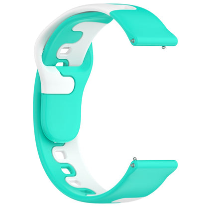 Mega Hårdfør Silikone Universal Rem passer til Smartwatch - Grøn#serie_10