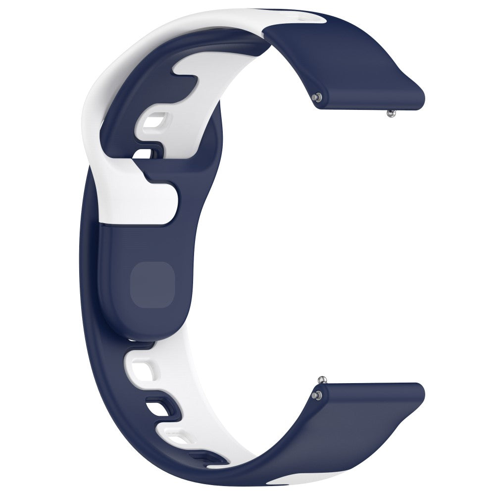 Mega Hårdfør Silikone Universal Rem passer til Smartwatch - Blå#serie_9