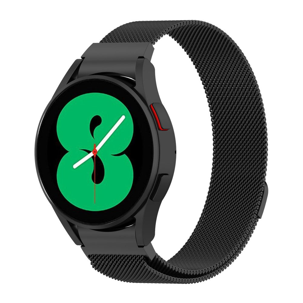Super Elegant Metal Universal Rem passer til Samsung Smartwatch - Sort#serie_1