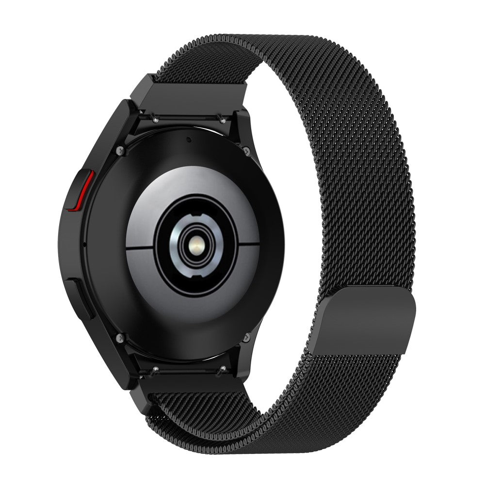 Milanese stainless steel strap for Samsung Galaxy Watch 6 / 5 / 4 - Black#serie_1