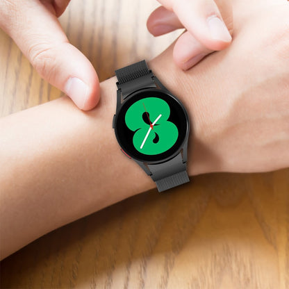 Super Elegant Metal Universal Rem passer til Samsung Smartwatch - Sølv#serie_4